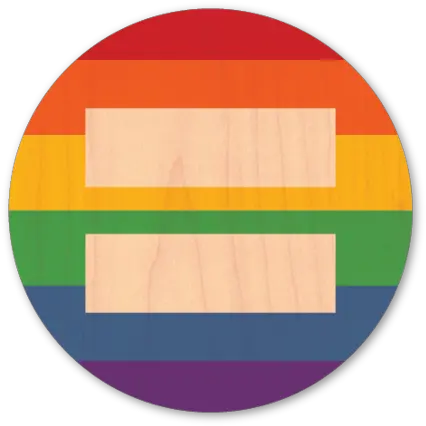 Rainbow Equal Sign Circle Png Equals Sign Transparent