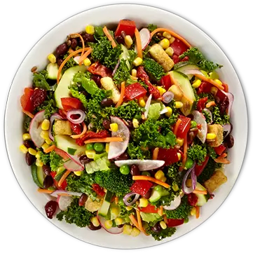 Example Page Sizzler Salad From Above Png Salad Png