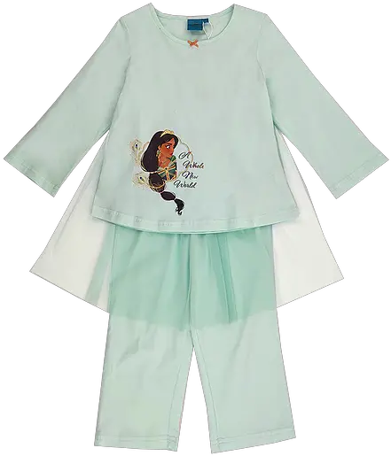 Disney Princess Jasmine Magical Night Wear Set Pajamas Png Princess Jasmine Png