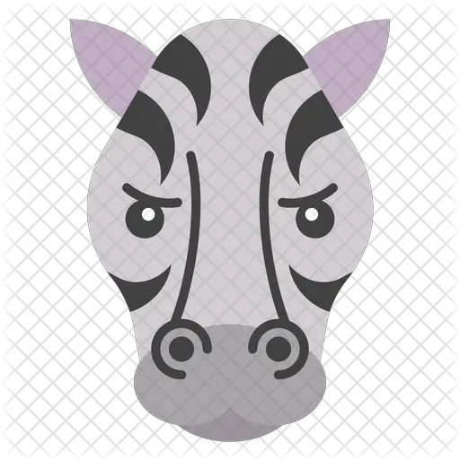 Zebra Face Emoji Icon Cartoon Png Snake Emoji Png