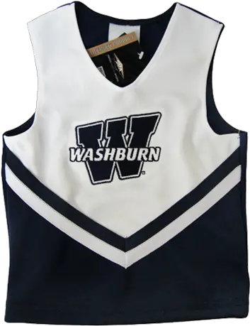 Washburn Ichabods Girls Cheerleader Top Sweater Vest Png Cheerleader Png