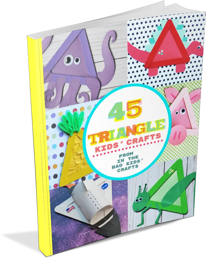 Triangle Crafts Ebook Illustration Png Glue Stick Icon Kid