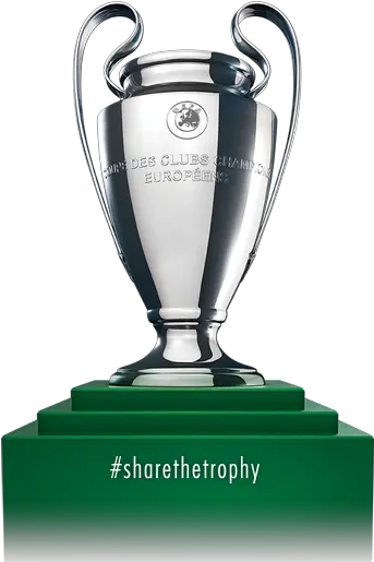 Presented By Heineken Champions League Trophy Full Size Champions League Trophy Png Lombardi Trophy Png