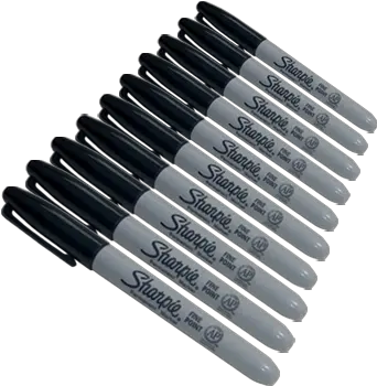 Sharpie Fine Point Permanent Marker Putter Png Sharpie Png