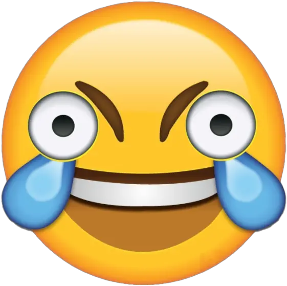 Crying Laughing Emoji Png Photos Distorted Laughing Emoji Transparent Laughing Face Png