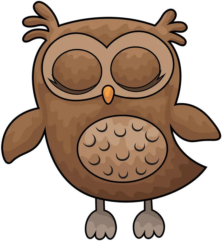 Sleeping Owl Clipart Sleeping Owl Clipart Png Owl Clipart Png
