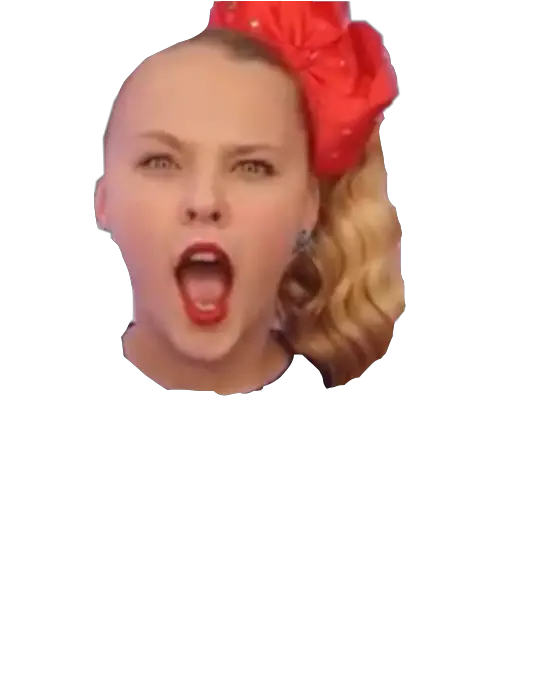 Jojo Siwa Jojosiwa Meme Cursive Sticker By Callie Jojo Siwa Face Png Jojo Siwa Png