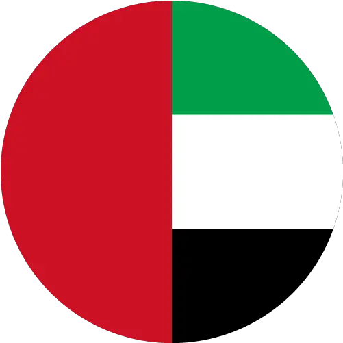 Vector Country Flag Of The United Arab Emirates Circle Uae Circle Flag Png Oman Flag Png
