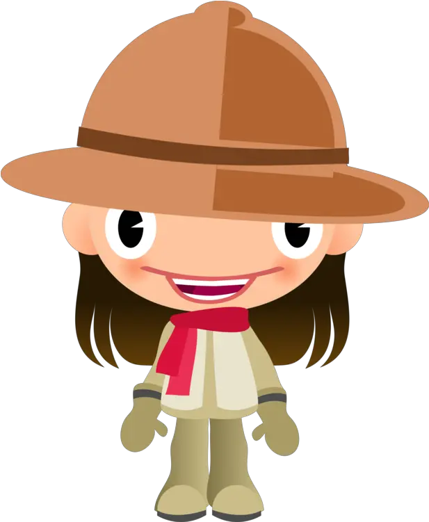 Cartoon Headgear Cowboy Hat Png Clipart Girl Talking Clipart Png Safari Hat Png