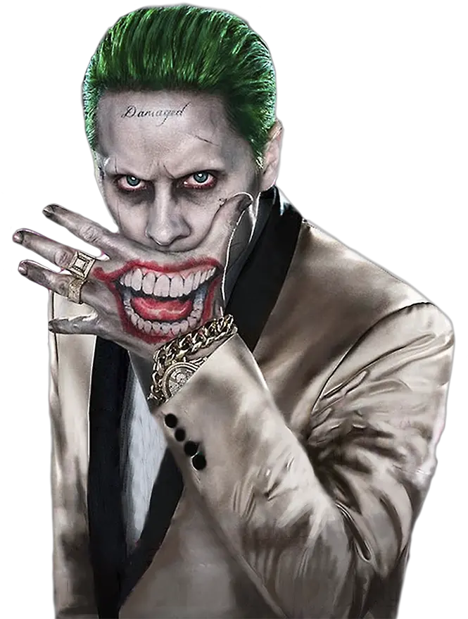 Hd Joker Suicide Squad Joker Png Joker Mask Png