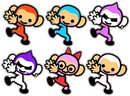 Monkey In 2020 Cute Easy Animal Drawings Rhythm Paradise Monkey Png Rhythm Heaven Logo