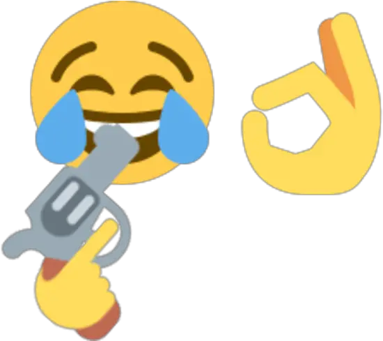 Laughing Tears Emoji Png Picture 603038 Laugh Crying Laughing Emoji With Gun Laughing Emoji Meme Png