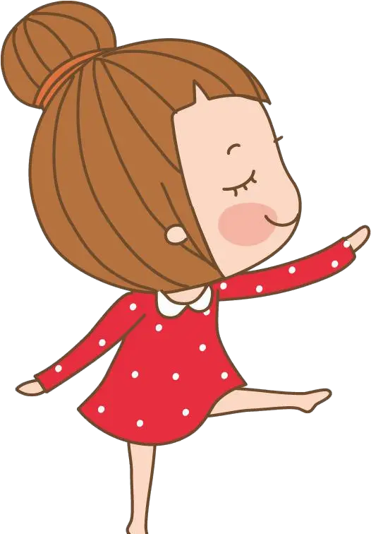 Dance Clip Art Ballet Cartoon Girl Dance Cartoon Transparent Png Girl Cartoon Png