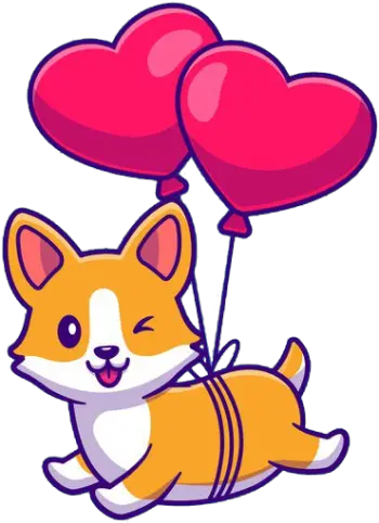 Bnbpuppies Are Cute Puppies Cartoon Dog Love Heart Png Puppy Love Icon