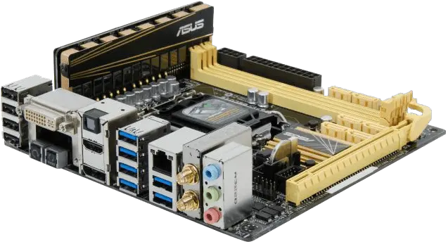 Motherboard Png Image Asus Z87i Deluxe Motherboard Png