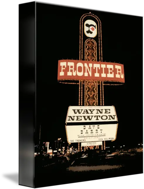 Frontier Hotel And Casino Sign By Robert Estes Frontier Hotel And Casino Png Days Gone Logo