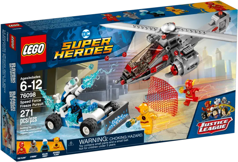 76098 Speed Force Freeze Pursuit Brickipedia The Lego Wiki Lego Dc Flash Sets Png Frost Border Png