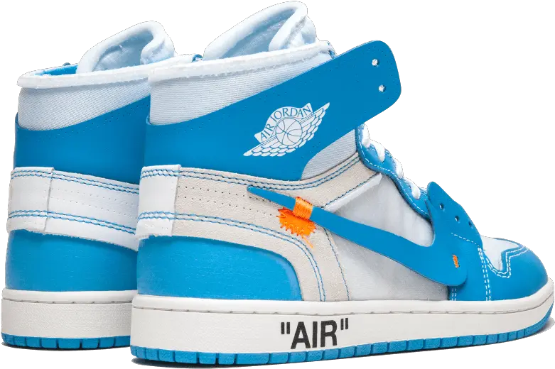 Off White Jordan 1 Chicago Offwhite Jordan 1 Unc Sneaker Air Jordan Retro Off White Png Off White Png