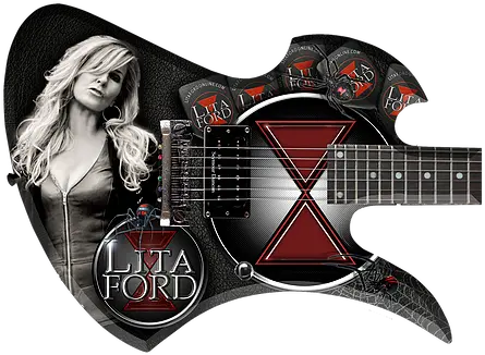 Vip Experience Lita Ford Electric Guitar Png Lita Png