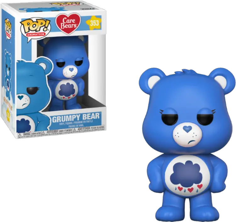 Download Hd More Images Grumpy Bear Funko Pop Transparent Funko Pop Grumpy Bear Png Grumpy Png