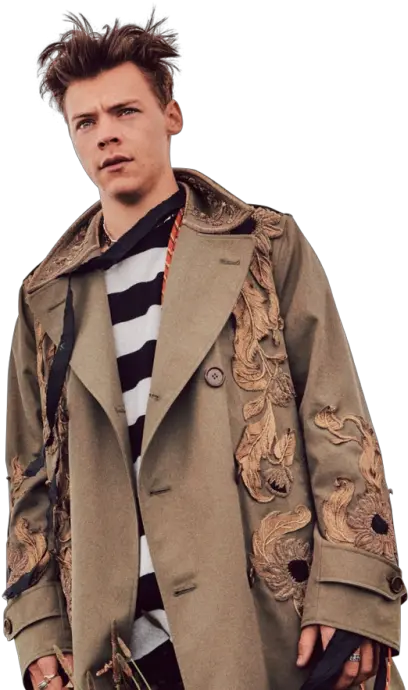 Harry Styles Png Harry Styles Trench Coat Harry Styles Png