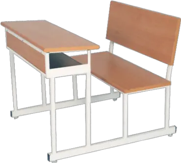 Wood And Iron School Desk 02 Size Iron School Desk Png School Desk Png