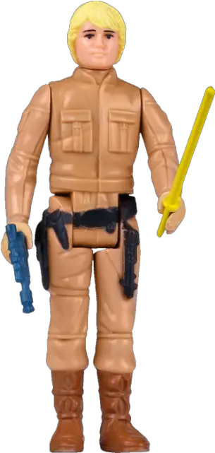 Floats Vintage Star Wars Figure Weapon Translucent Luke Fictional Character Png Lightsaber Transparent