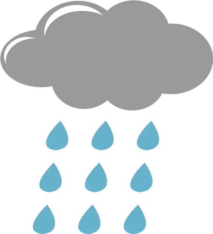 Clouds And Raindrops Clipart Copyright Free Rain Png Raindrop Transparent