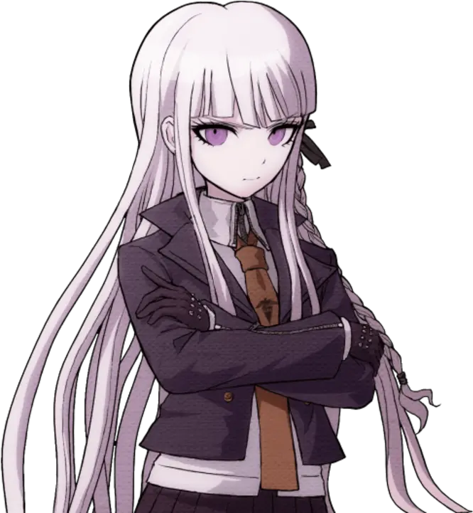 Pin Kyoko Kirigiri Sprites Png Danganronpa Transparent