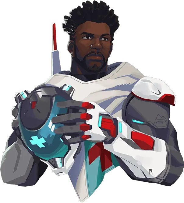 Game Challenge With A Baptiste Skin Baptiste Overwatch Art Png Mercy Player Icon