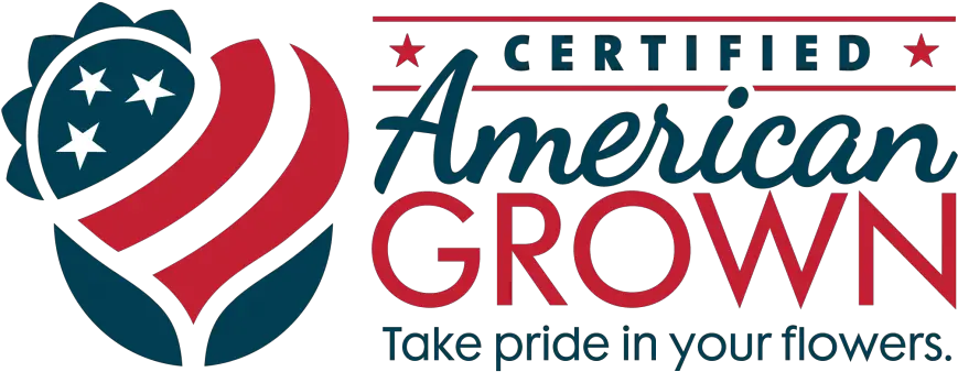 Download Four New Flower Farms Have Recently Officially Certified American Grown Flowers Logo Png Flowers Logo