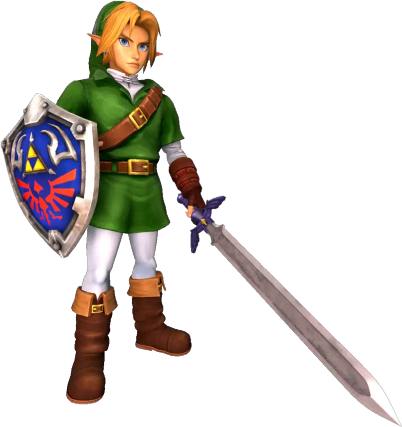 Ocarina Of Time Link Png Legend Of Zelda Ocarina Of Time Ocarina Of Time Renders Zelda Transparent