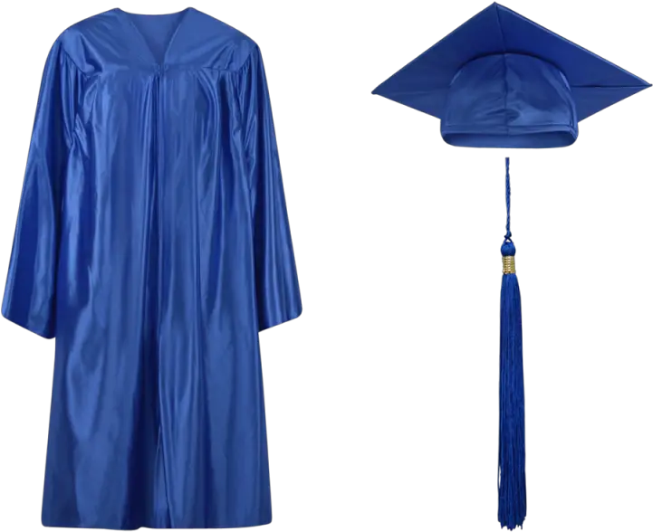 Cap And Gown Pictures Free Download Best Blue Graduation Gown Clip Art Free Png Graduation Cap Png