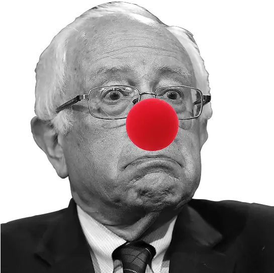 2020 Democratic Circus Bernie Sanders Ugly Face Png Bernie Png