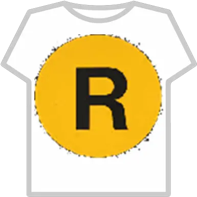 The Letter U0027ru0027 Yellowpng Roblox Dot Letter R Png