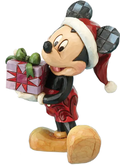 Disney Mickey Mouse Christmas Gift Transparent Background Mickey Mouse Png Ornament Transparent Background