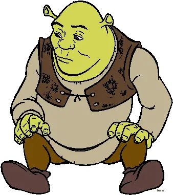 Shrek Clip Art Cartoon Shrek Clipart Png Donkey Shrek Png