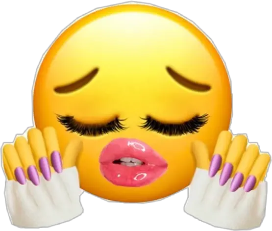 Bitchin Freetoedit Sticker Png Nails Emoji