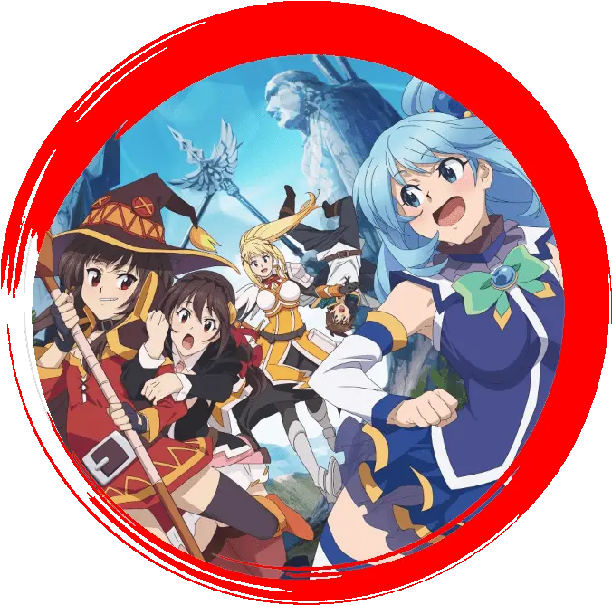 Anime Hajime Review Konosuba U2013 Godu0027s Blessing Konosuba Season 3 Png Girl 6 Folder Icon