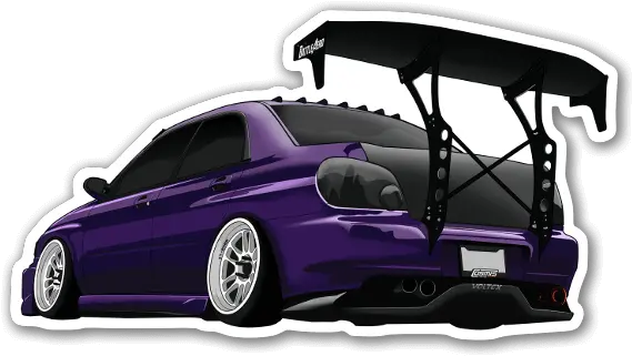 Purple Subaru Stickerapp Subaru Sticker Png Subaru Png