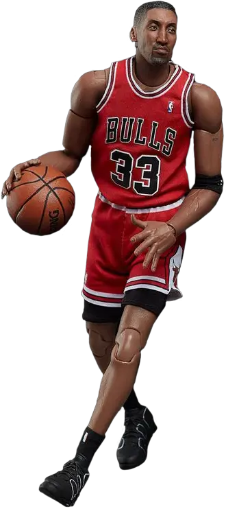 Scottie Pippen Full Body Transparent Scottie Pippen Figure Png Nba Basketball Png