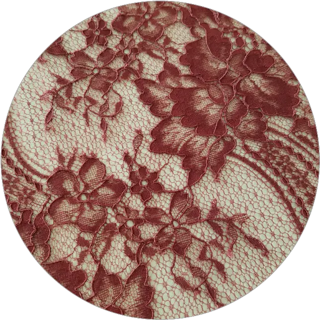Lace Supplier Brunet Adopts A Handmade Aesthetic With Red Aesthetic Transparent Circle Png Lace Pattern Png