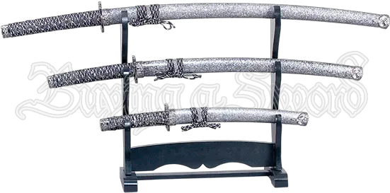 Cosmic Samurai Sword Set Ornamental Swords Png Samurai Sword Png