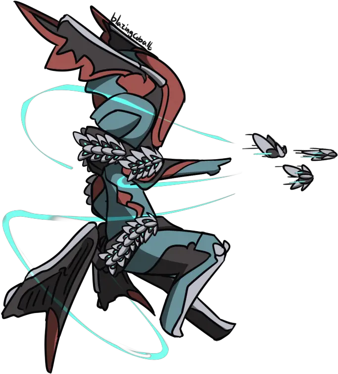 Download Chibi Titania By Blazingcobalt Warframe Chibi Art Png Warframe Png