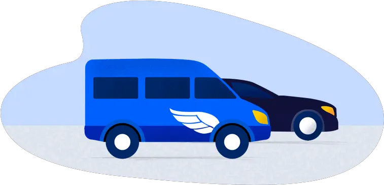 Airport Transportation Made Simple Book A Ride Supershuttle Van Transportation Services Logo Png Art Van Logo