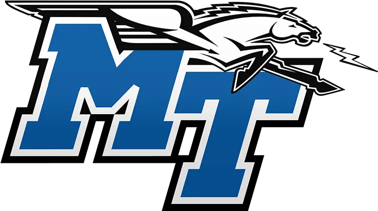 Download Middle Tennessee Football Logo Logo Middle Tennessee State University Png Tennessee Logo Png