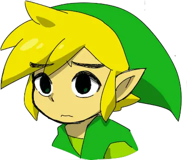 Sad Toon Link Found Toon Link Is Sad Png Toon Link Transparent