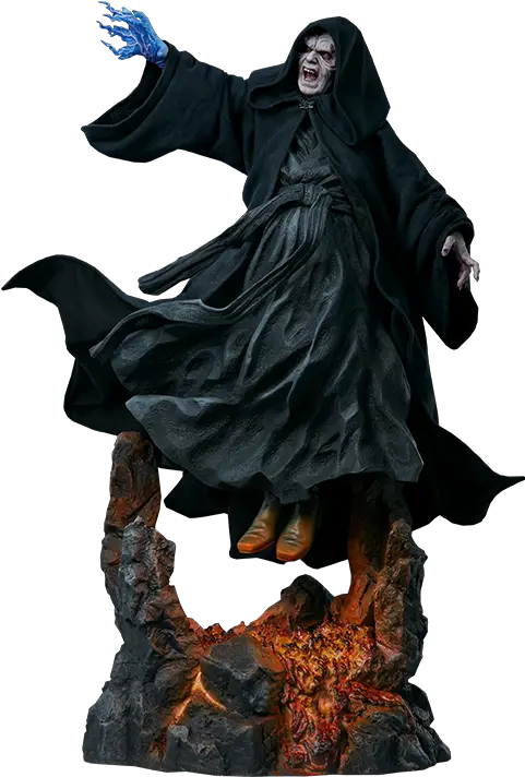 Darth Sidious Mythos Statue Darth Sidious Statue Png Emperor Palpatine Png