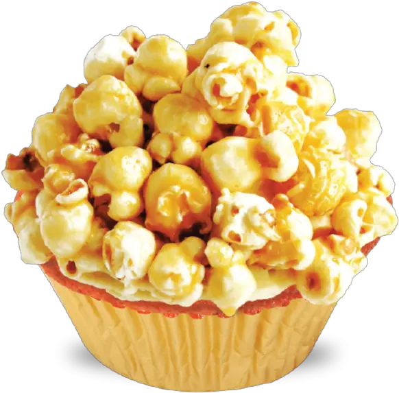 Popcorn Png Transparent 8 Cupcake Decoration With Caramel Popcorn Pop Corn Png
