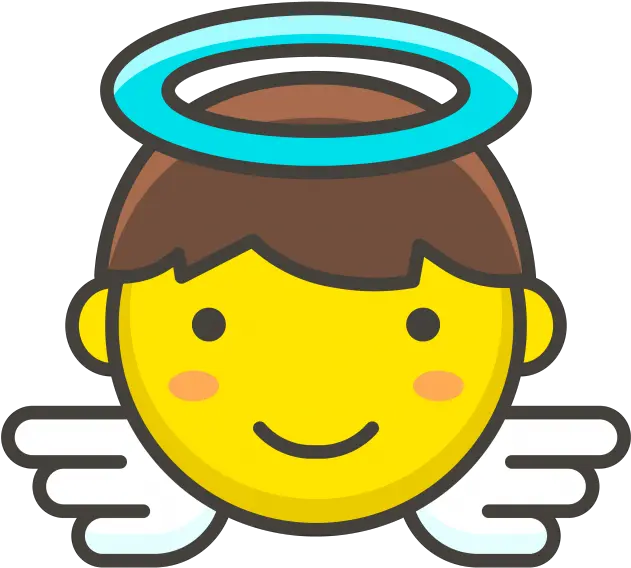 Baby Angel Emoji Portable Network Graphics Png Angel Emoji Png